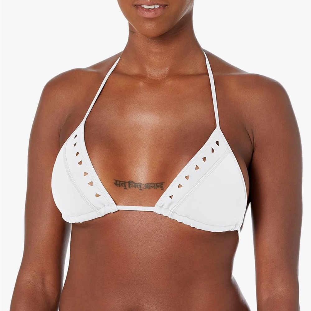 White bikini top + bottom bodyglove brand